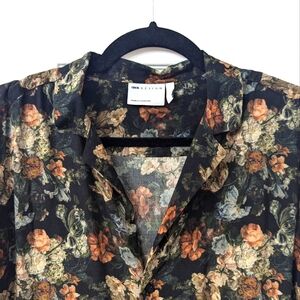 Patterned floral shirt